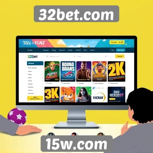 Interface do usuário e experiência de navegação no 32bet.com